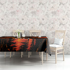 Personalised Wests Tigers City Of Rugby Tablecloth Sydney City Skyline Illustration Sport Fan