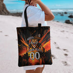 Personalised Wests Tigers City Of Rugby Tote Bag Sydney City Skyline Illustration Sport Fan