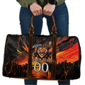 Personalised Wests Tigers City Of Rugby Travel Bag Sydney City Skyline Illustration Sport Fan