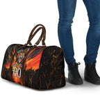 Personalised Wests Tigers City Of Rugby Travel Bag Sydney City Skyline Illustration Sport Fan