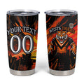 Personalised Wests Tigers City Of Rugby Tumbler Cup Sydney City Skyline Illustration Sport Fan