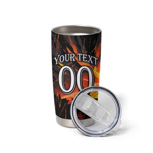 Personalised Wests Tigers City Of Rugby Tumbler Cup Sydney City Skyline Illustration Sport Fan