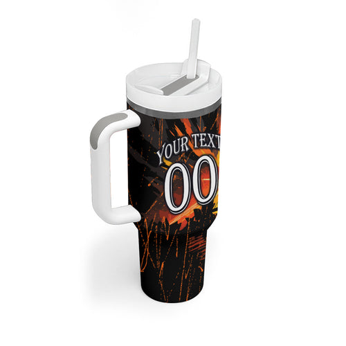 Personalised Wests Tigers City Of Rugby Tumbler With Handle Sydney City Skyline Illustration Sport Fan