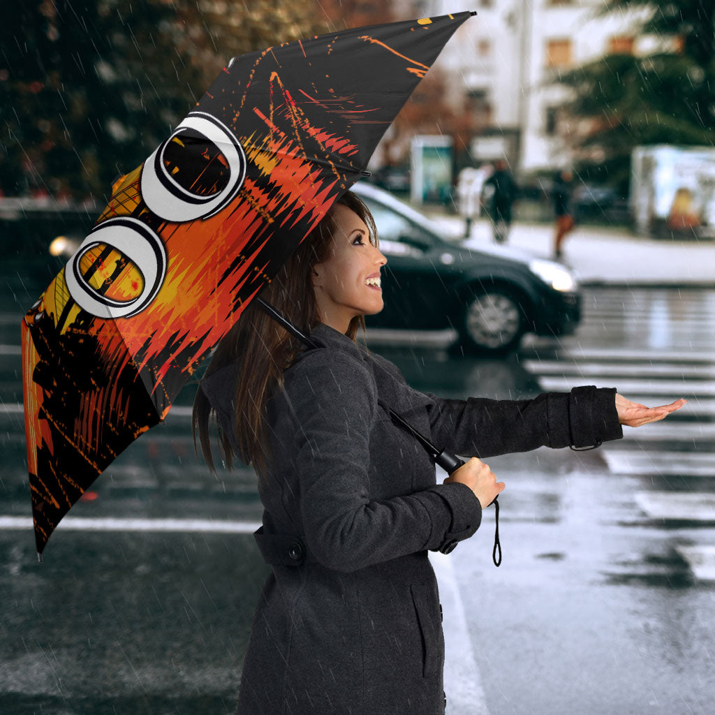 Personalised Wests Tigers City Of Rugby Umbrella Sydney City Skyline Illustration Sport Fan