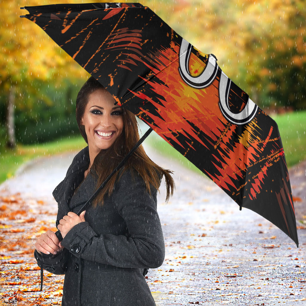 Personalised Wests Tigers City Of Rugby Umbrella Sydney City Skyline Illustration Sport Fan