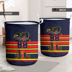 Personalised Adelaide Crows City Of Football Team Laundry Basket Adelaide City Skyline Illustration Sport Fan