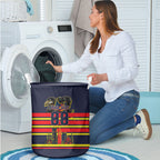 Personalised Adelaide Crows City Of Football Team Laundry Basket Adelaide City Skyline Illustration Sport Fan