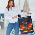 Personalised Adelaide Crows City Of Football Team Laundry Basket Adelaide City Skyline Illustration Sport Fan