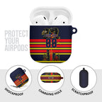 Personalised Adelaide Crows City Of Football Team AirPods Case Adelaide City Skyline Illustration Sport Fan