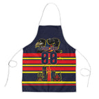 Personalised Adelaide Crows City Of Football Team Apron Adelaide City Skyline Illustration Sport Fan