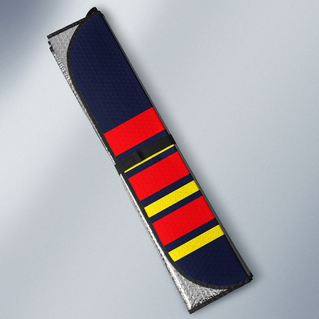 Personalised Adelaide Crows City Of Football Team Auto Sun Shade Adelaide City Skyline Illustration Sport Fan