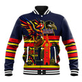Personalised Adelaide Crows City Of Football Team Baseball Jacket Adelaide City Skyline Illustration Sport Fan