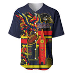 Personalised Adelaide Crows City Of Football Team Baseball Jersey Adelaide City Skyline Illustration Sport Fan