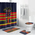 Personalised Adelaide Crows City Of Football Team Bathroom Set Adelaide City Skyline Illustration Sport Fan