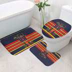 Personalised Adelaide Crows City Of Football Team Bathroom Set Adelaide City Skyline Illustration Sport Fan