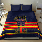 Personalised Adelaide Crows City Of Football Team Bedding Set Adelaide City Skyline Illustration Sport Fan
