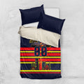Personalised Adelaide Crows City Of Football Team Bedding Set Adelaide City Skyline Illustration Sport Fan