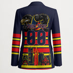Personalised Adelaide Crows City Of Football Team Blazer Adelaide City Skyline Illustration Sport Fan