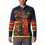 Personalised Adelaide Crows City Of Football Team Button Sweatshirt Adelaide City Skyline Illustration Sport Fan