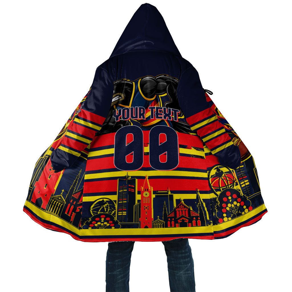 Personalised Adelaide Crows City Of Football Team Cloak Adelaide City Skyline Illustration Sport Fan