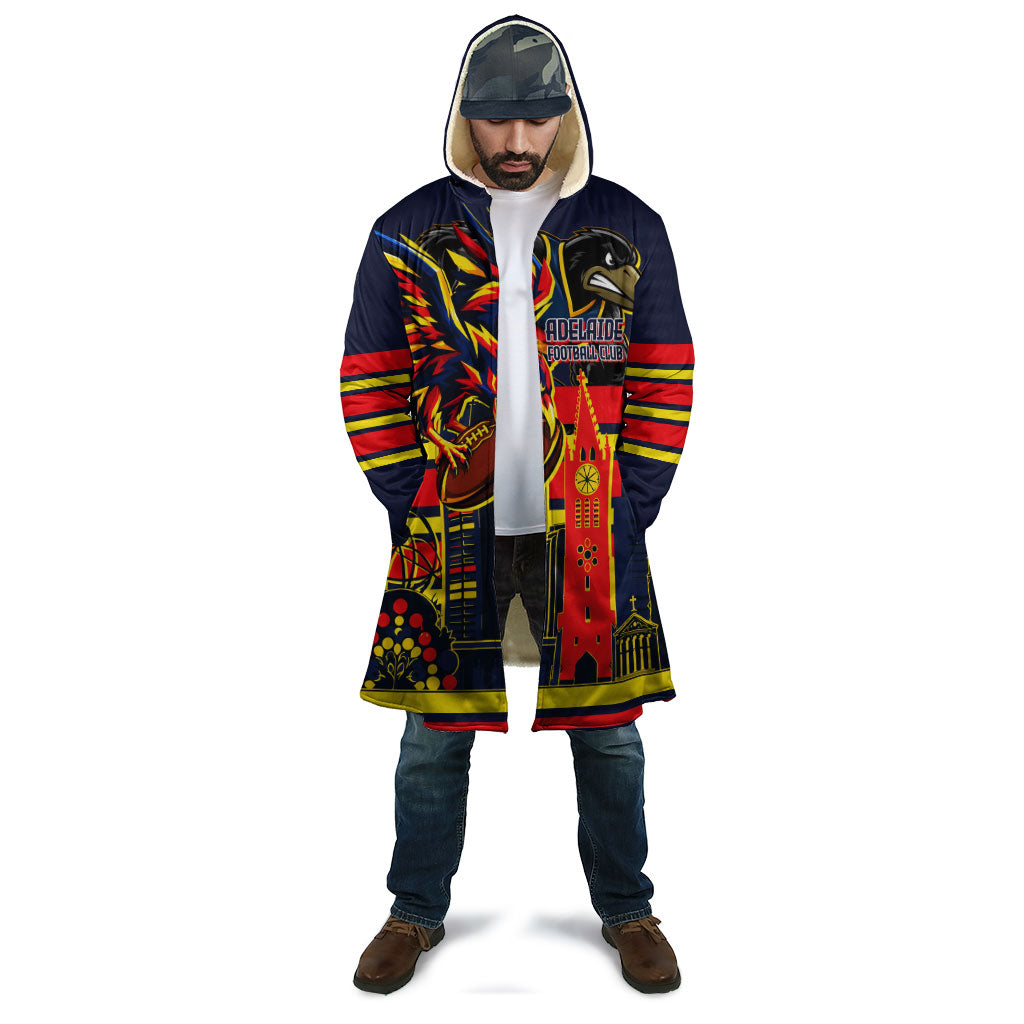 Personalised Adelaide Crows City Of Football Team Cloak Adelaide City Skyline Illustration Sport Fan