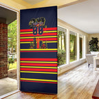 Personalised Adelaide Crows City Of Football Team Door Cover Adelaide City Skyline Illustration Sport Fan