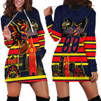 Personalised Adelaide Crows City Of Football Team Hoodie Dress Adelaide City Skyline Illustration Sport Fan