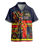Personalised Adelaide Crows City Of Football Team Kid Hawaiian Shirt Adelaide City Skyline Illustration Sport Fan