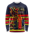 Personalised Adelaide Crows City Of Football Team Long Sleeve Shirt Adelaide City Skyline Illustration Sport Fan