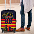 Personalised Adelaide Crows City Of Football Team Luggage Cover Adelaide City Skyline Illustration Sport Fan