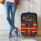 Personalised Adelaide Crows City Of Football Team Luggage Cover Adelaide City Skyline Illustration Sport Fan