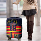 Personalised Adelaide Crows City Of Football Team Luggage Cover Adelaide City Skyline Illustration Sport Fan