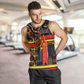 Personalised Adelaide Crows City Of Football Team Men Tank Top Adelaide City Skyline Illustration Sport Fan