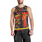 Personalised Adelaide Crows City Of Football Team Men Tank Top Adelaide City Skyline Illustration Sport Fan