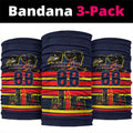 Personalised Adelaide Crows City Of Football Team Neck Gaiter Adelaide City Skyline Illustration Sport Fan