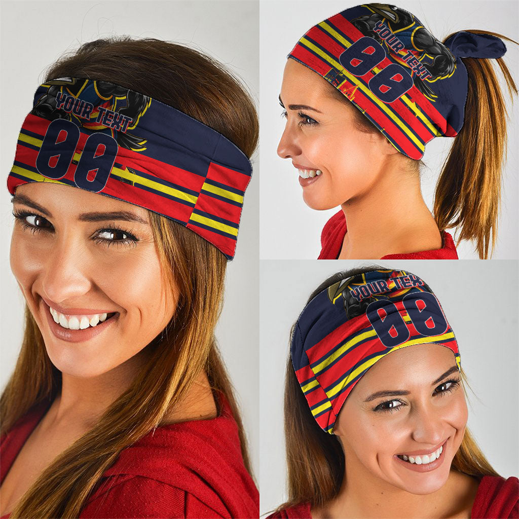 Personalised Adelaide Crows City Of Football Team Neck Gaiter Adelaide City Skyline Illustration Sport Fan