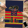 Personalised Adelaide Crows City Of Football Team Puzzle Adelaide City Skyline Illustration Sport Fan