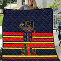 Personalised Adelaide Crows City Of Football Team Quilt Adelaide City Skyline Illustration Sport Fan