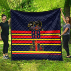 Personalised Adelaide Crows City Of Football Team Quilt Adelaide City Skyline Illustration Sport Fan