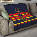 Personalised Adelaide Crows City Of Football Team Quilt Adelaide City Skyline Illustration Sport Fan