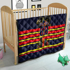 Personalised Adelaide Crows City Of Football Team Quilt Adelaide City Skyline Illustration Sport Fan