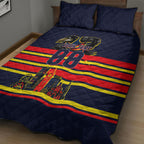 Personalised Adelaide Crows City Of Football Team Quilt Bed Set Adelaide City Skyline Illustration Sport Fan