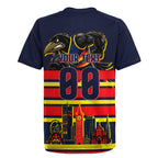 Personalised Adelaide Crows City Of Football Team Rugby Jersey Adelaide City Skyline Illustration Sport Fan