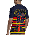 Personalised Adelaide Crows City Of Football Team Rugby Jersey Adelaide City Skyline Illustration Sport Fan
