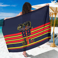 Personalised Adelaide Crows City Of Football Team Sarong Adelaide City Skyline Illustration Sport Fan