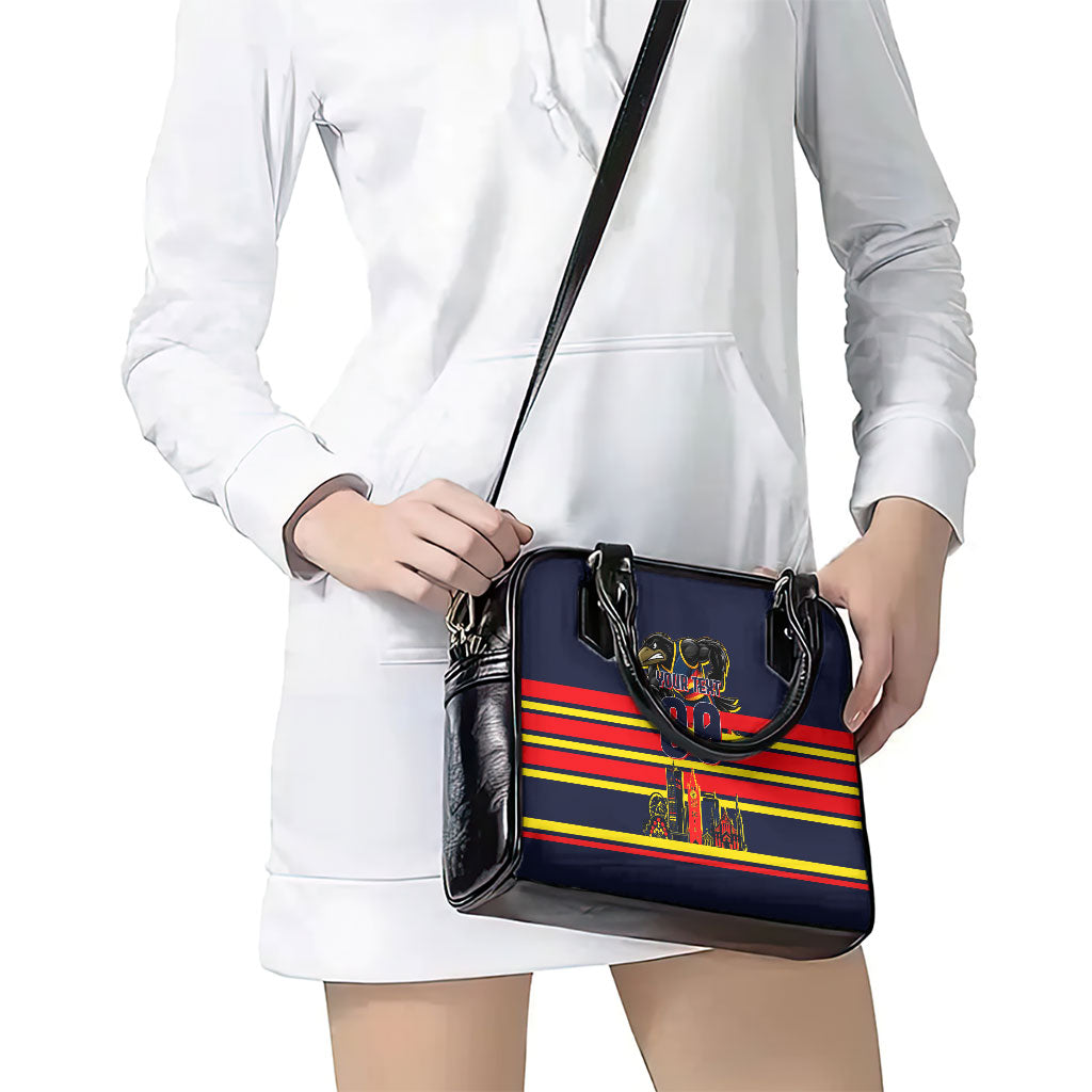 Personalised Adelaide Crows City Of Football Team Shoulder Handbag Adelaide City Skyline Illustration Sport Fan