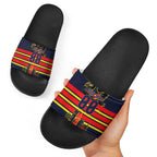 Personalised Adelaide Crows City Of Football Team Slide Sandals Adelaide City Skyline Illustration Sport Fan