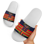 Personalised Adelaide Crows City Of Football Team Slide Sandals Adelaide City Skyline Illustration Sport Fan