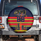 Personalised Adelaide Crows City Of Football Team Spare Tire Cover Adelaide City Skyline Illustration Sport Fan