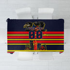 Personalised Adelaide Crows City Of Football Team Tablecloth Adelaide City Skyline Illustration Sport Fan